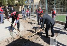 گزارش تصویری مراسم روز درختکاری